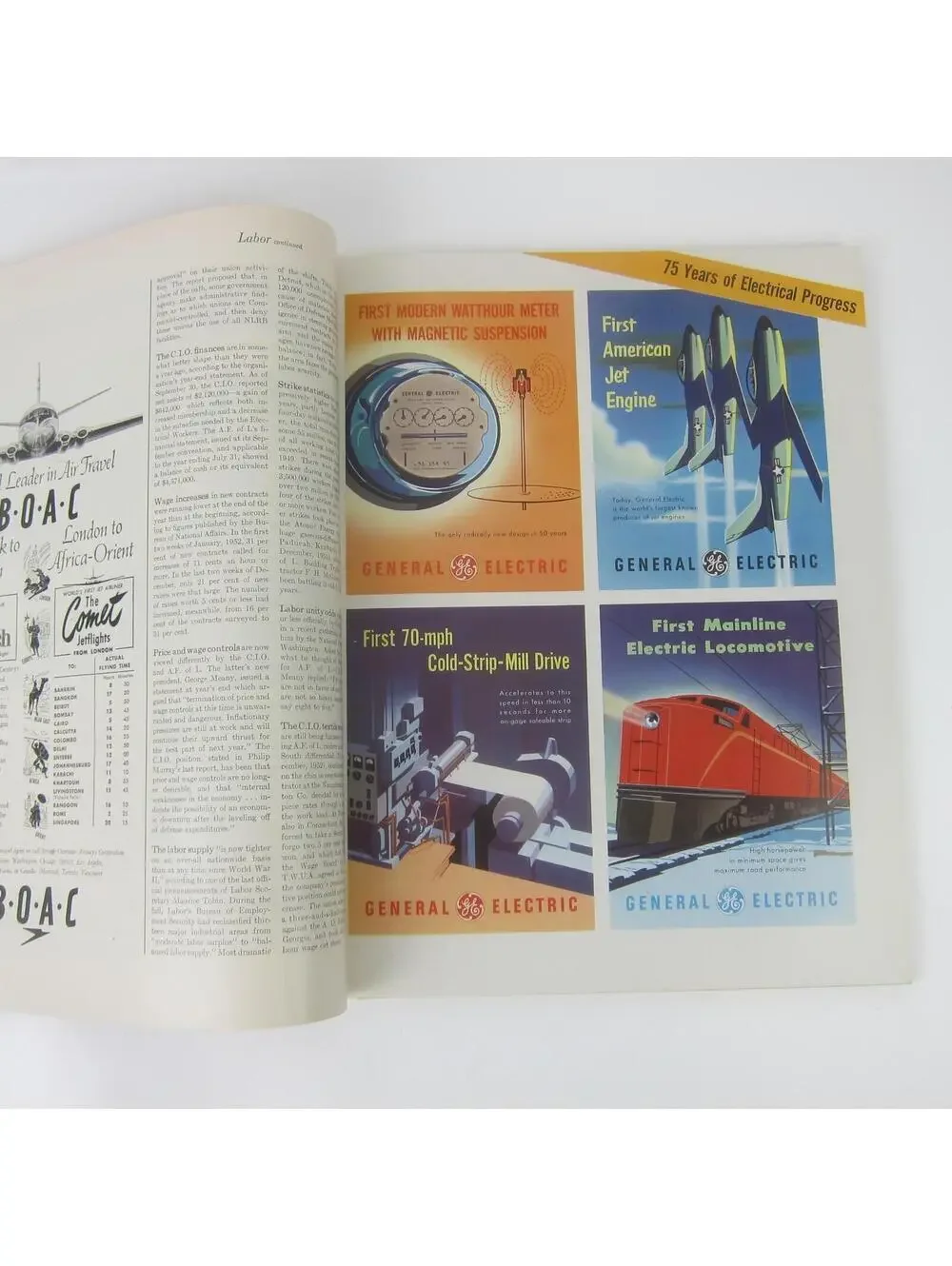 Vintage FORTUNE Magazine February 1953 Nash, Cadillac, Packard, Oldsmobile Ads